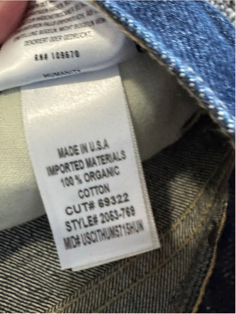 Women's Citizens of Humanity Ayla Baggy Dark Blue Jeans Sz 29 - Picture 13 of 16